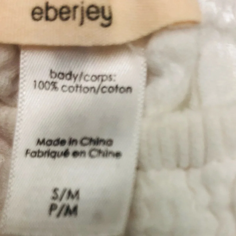 Ruffled Dress  Swim Cower Up White Size S/M - Picture 3 of 3